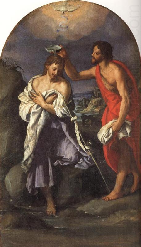The Baptism of Christ, ALLORI Alessandro